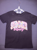 Custom summer vibes toddler t-shirt size 3T