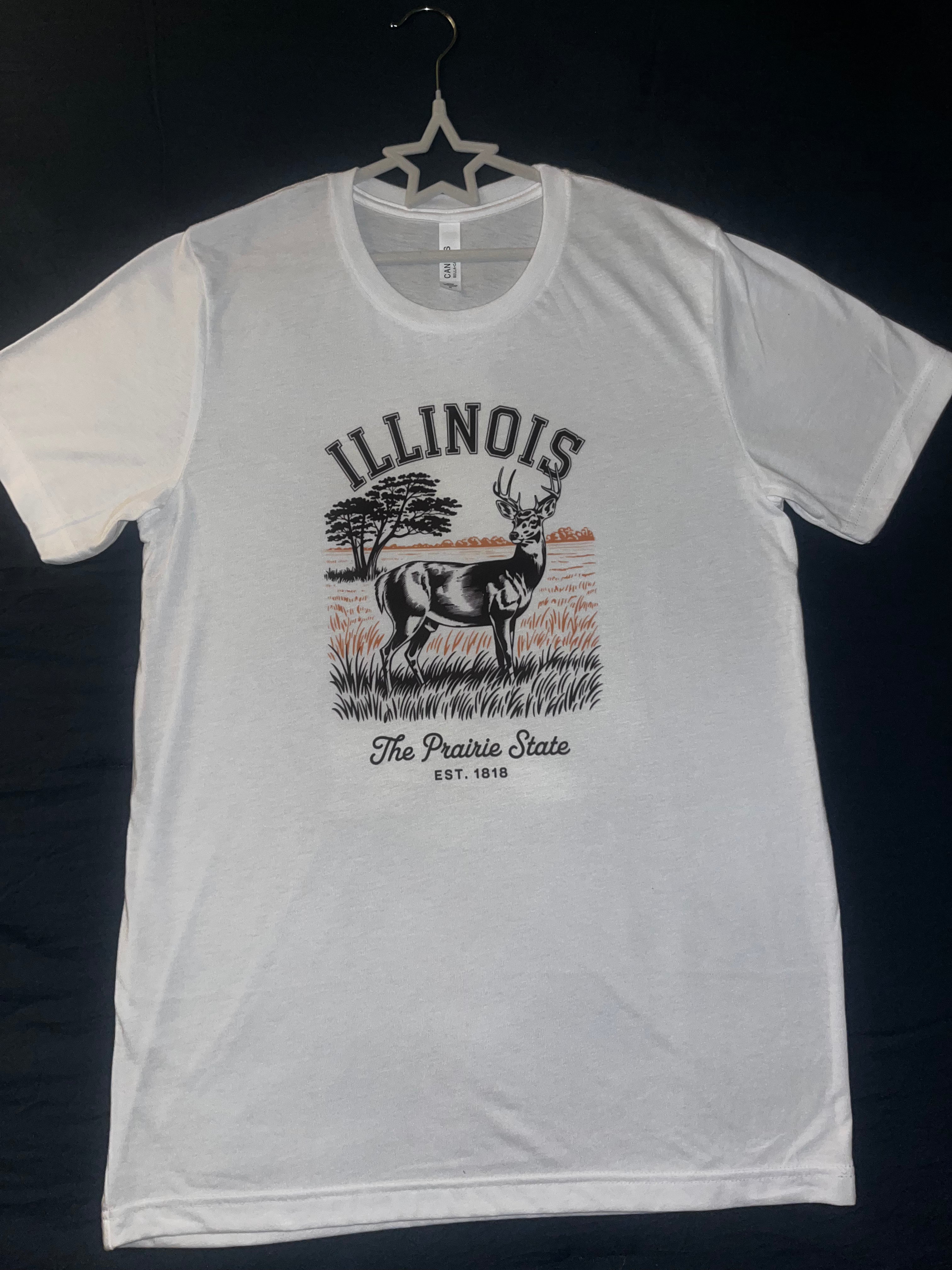 Medium adult illinois t-shirt